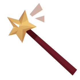 Princess wand clipart