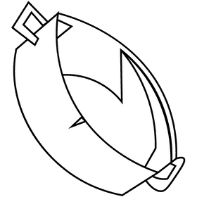 Cook pan black and white clipart