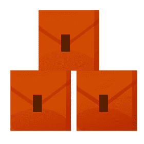 Courier boxes clipart