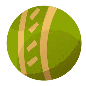 Cricket ball clipart