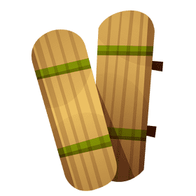Cricket shields clipart