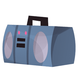 Dancer music box clipart