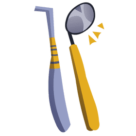 Dentist devices clipart