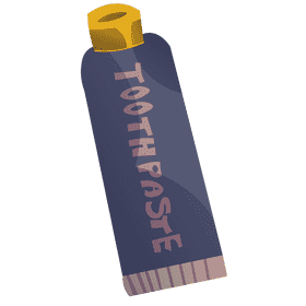 Dentist toothpaste clipart