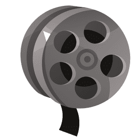 Film reel clipart