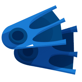 Diver swimmers clipart