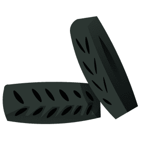 Racer wheels clipart