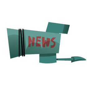 Reporter camera clipart