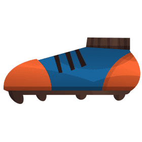Runner sneaker clipart
