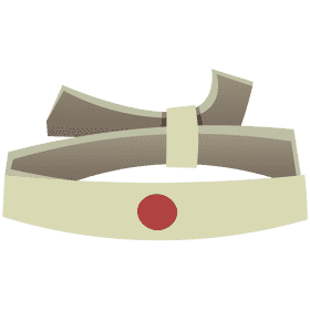 Samurai bandana clipart