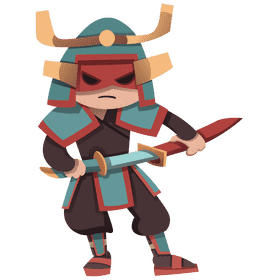 Samurai clipart