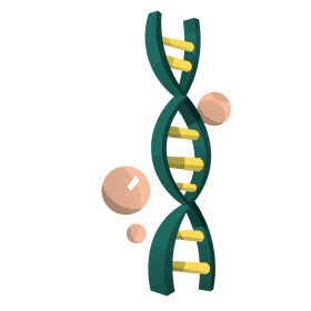 Scientist dna clipart