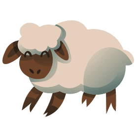Shepherd sheep clipart
