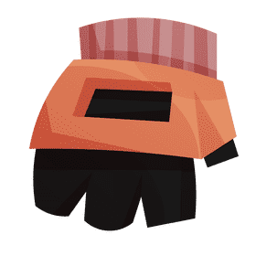Skater glove clipart