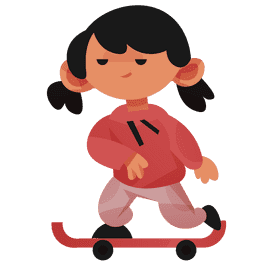 Skater clipart