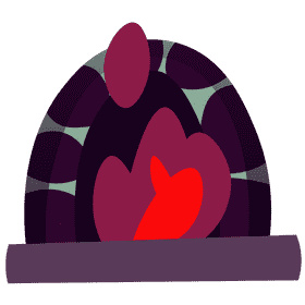 Blacksmith furnace clipart