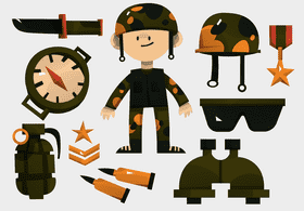 Soldier vector
