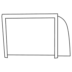 Sportsman football goal black and white clipart