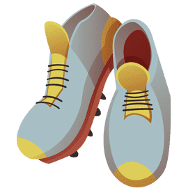 Sportsman sneakers clipart