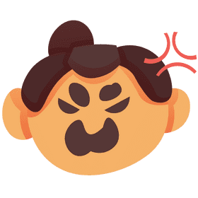 Sumo anger clipart