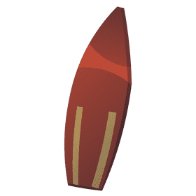 Surfer board clipart