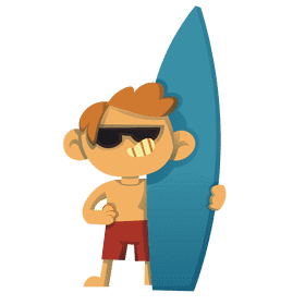 Surfer clipart