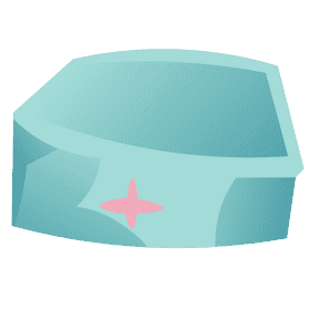 Surgeon hat clipart