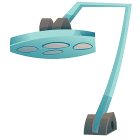 Surgeon lamp clipart