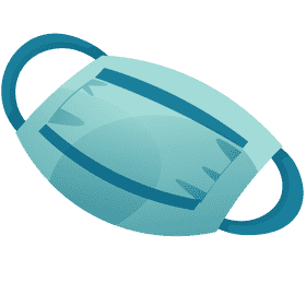 Surgeon mask clipart