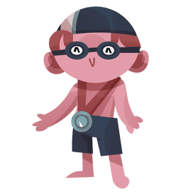 Swimmer clipart