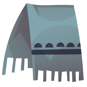 Swimmer towel clipart