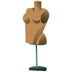 Tailor dummy clipart