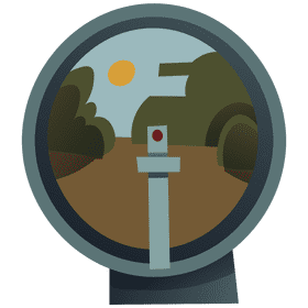 Tank soldier sight clipart