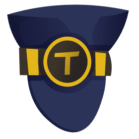 Taxi driver hat clipart