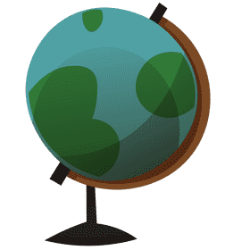Teacher globe clipart