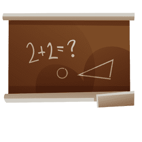 Teacher blackboard clipart