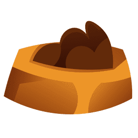 Veterinarian bowl clipart