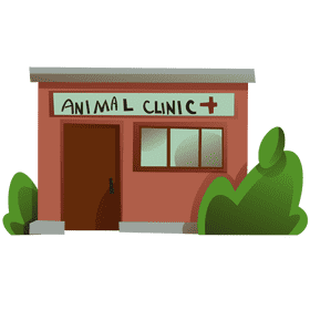 Veterinarian clinic clipart