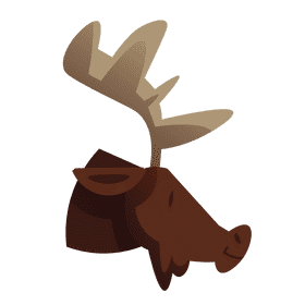 American moose clipart