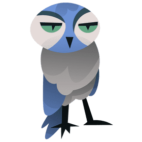 Arctic owl clipart