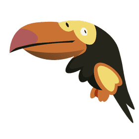 Birds toucan clipart