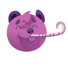 Birthday bear clipart