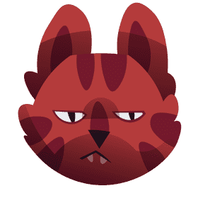 Chinese calendar cat clipart