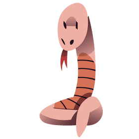 Chinese calendar snake clipart