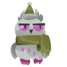 Christmas owl clipart