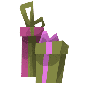 Christmas presents clipart