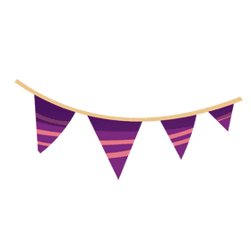 Circus flags clipart