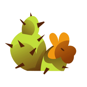 Desert cactus clipart