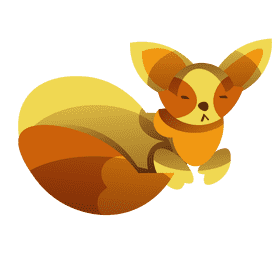 Fenech desert fox clipart