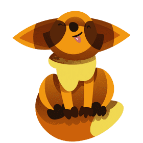 Desert fenech fox clipart